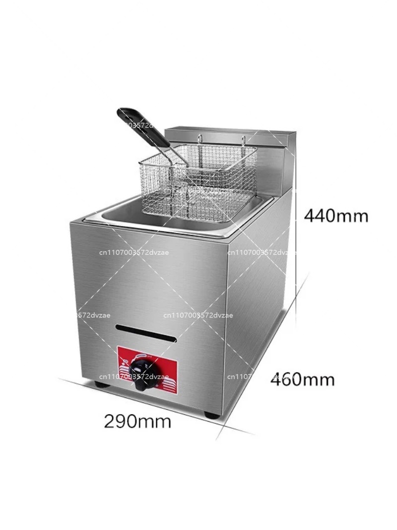 8L Sepetli ve Kapaklı Ticari G - Commercial Gas Deep Fryer Propane incelemesi ve fiyatı