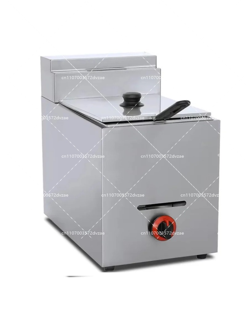 8L Sepetli ve Kapaklı Ticari G - Commercial Gas Deep Fryer Propane incelemesi ve fiyatı