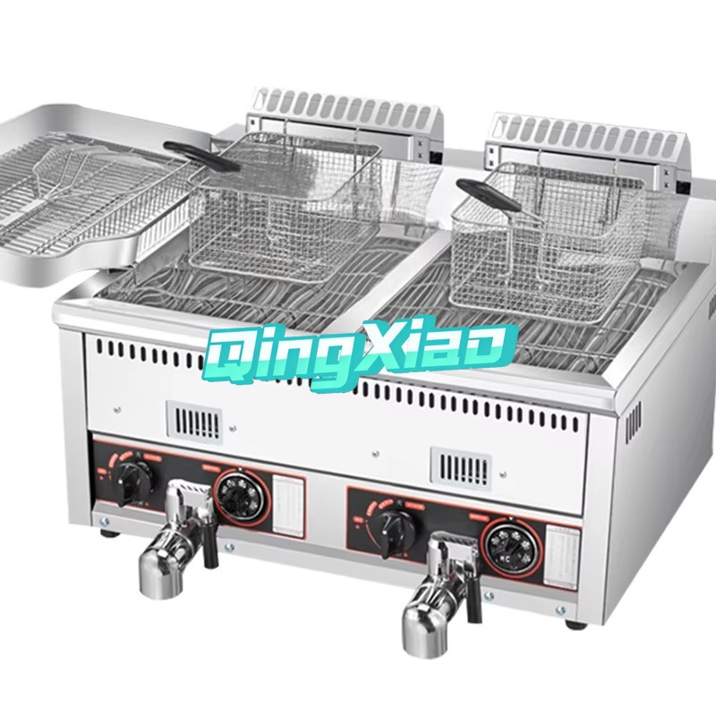 12L+12L Çok Satan Patates Cips - Commercial Gas Deep Fryer Propane incelemesi ve fiyatı