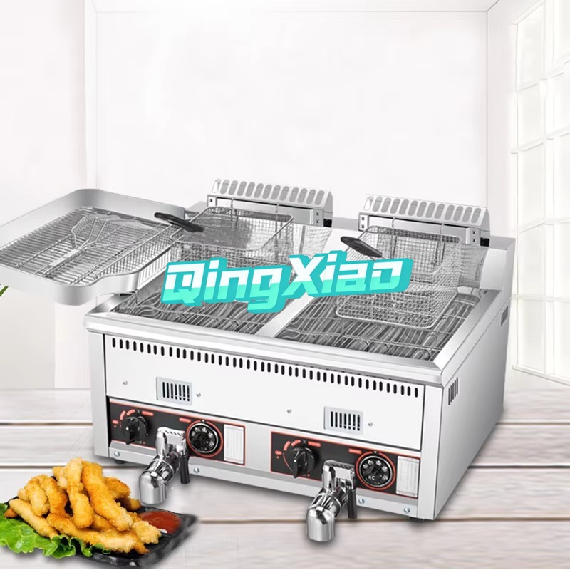 12L+12L Çok Satan Patates Cips - Commercial Gas Deep Fryer Propane incelemesi ve fiyatı