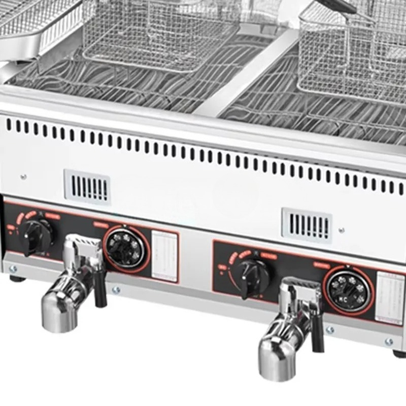 12L+12L Çok Satan Patates Cips - Commercial Gas Deep Fryer Propane incelemesi ve fiyatı