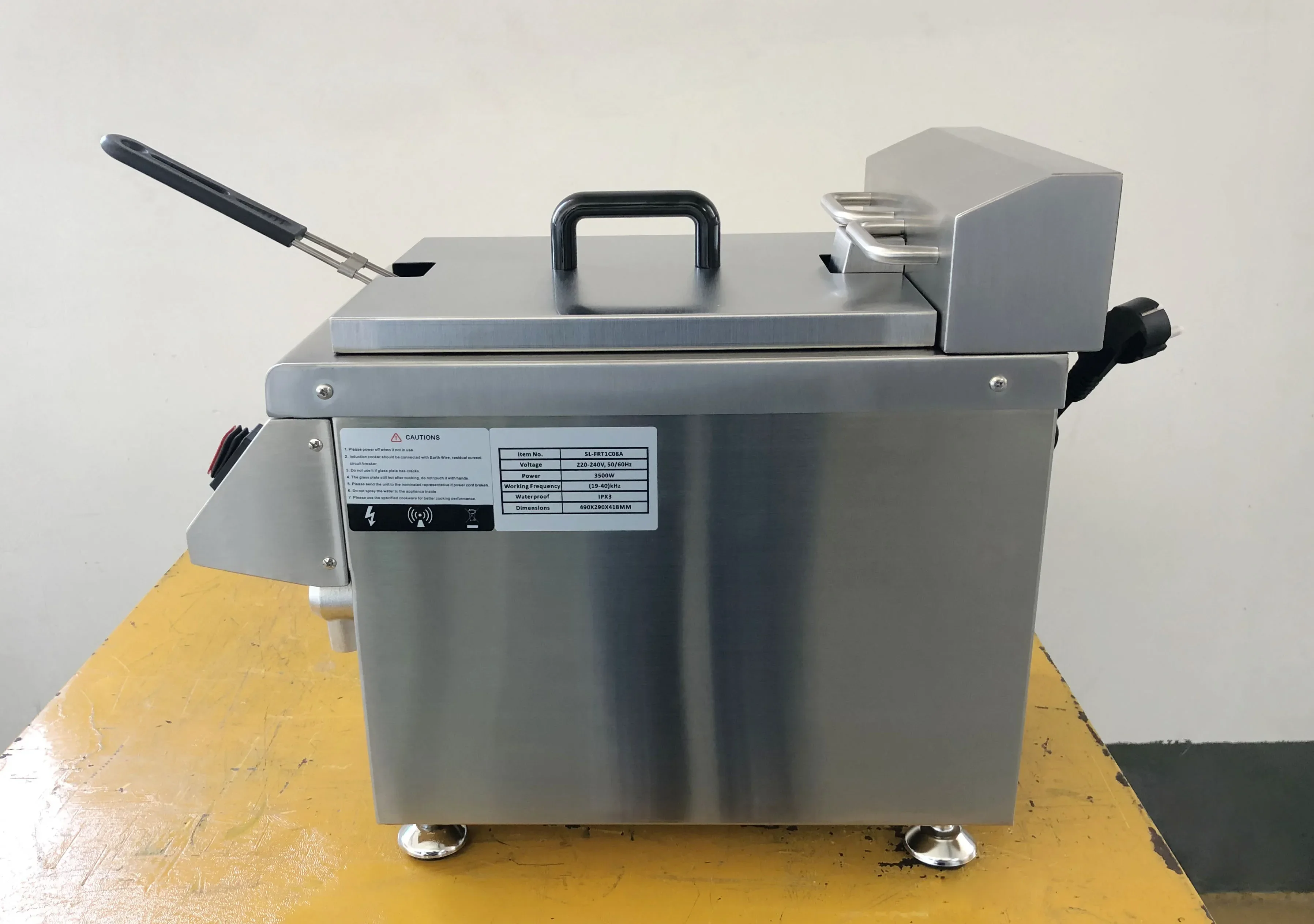 8L İndüksiyonlu Elektrikli Tic - Commercial Donut Fryer Electric incelemesi ve fiyatı