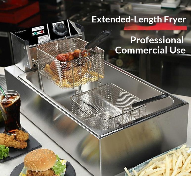 10L/20L/22L Ultra Kalın Paslan - Electric Fryer Commercial 20L incelemesi ve fiyatı