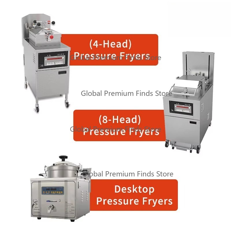 8 Başlıklı Tavuk Derin Tencere - Pressure Fryer Commercial Chicken incelemesi ve fiyatı