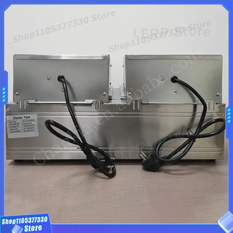 Ticari 12L Çift Tanklı Elektri - Commercial Deep Fryer Double Tank 12L incelemesi ve fiyatı