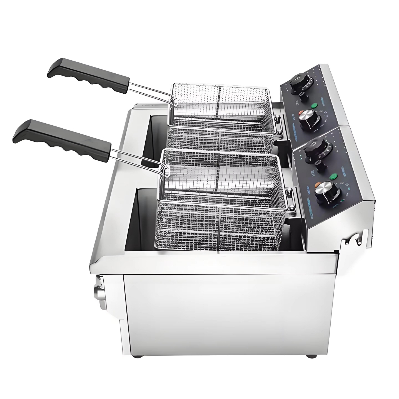 Ticari Elektrikli Çift Fritöz  - Electric Fryer Commercial 20L incelemesi ve fiyatı
