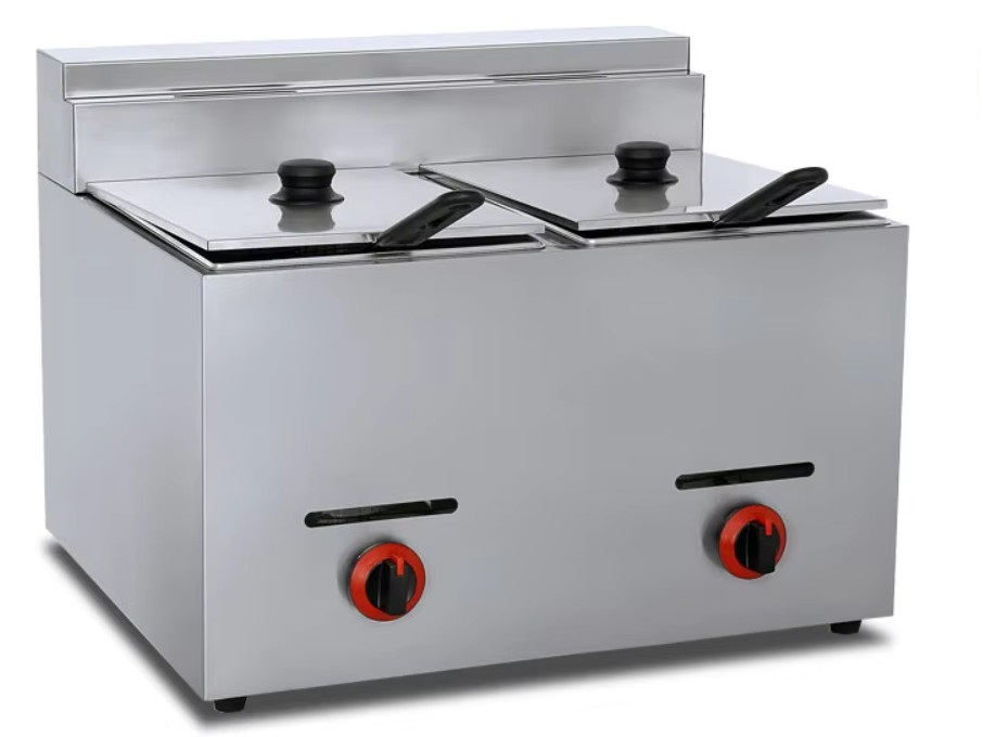 8L Sepetli ve Kapaklı Ticari L - Commercial Gas Deep Fryer Propane incelemesi ve fiyatı