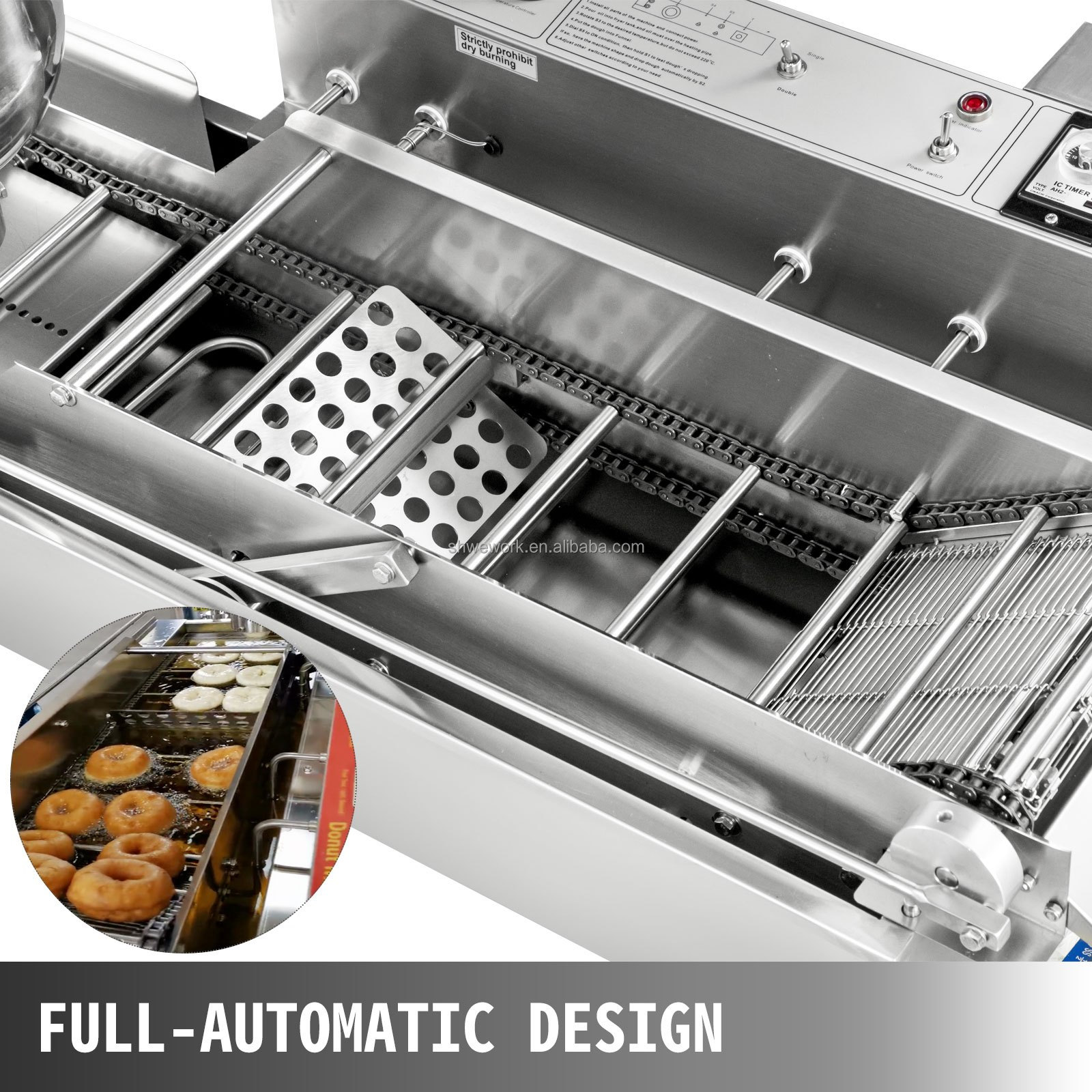 Ticari T100 Çift Sıralı Donut  - Commercial Donut Fryer Electric incelemesi ve fiyatı