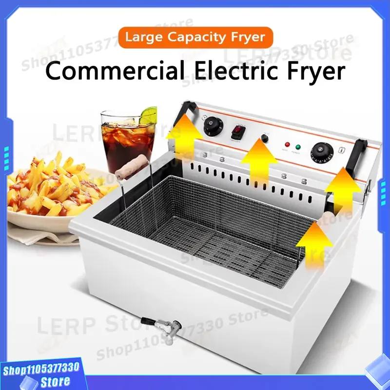 Ticari Elektrikli Derin Fritöz - Countertop Deep Fryer With Timer incelemesi ve fiyatı