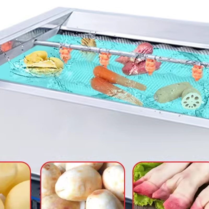 Ticari Fırça Rulolu Sebze Yıka - Commercial Potato Peeler Machine incelemesi ve fiyatı