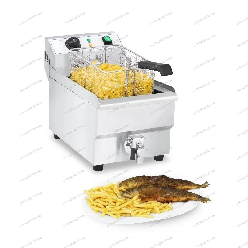 10L Tek Tanklı Elektrikli Frit - Fryer Basket Commercial Stainless incelemesi ve fiyatı