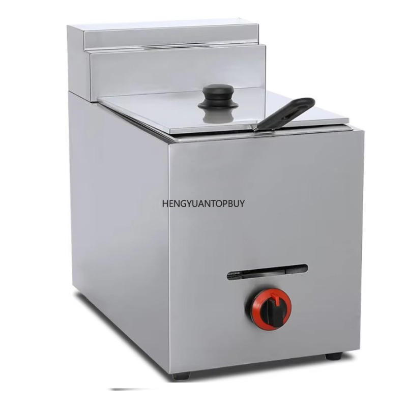 8L Sepetli ve Kapaklı Ticari L - Commercial Gas Deep Fryer Propane incelemesi ve fiyatı