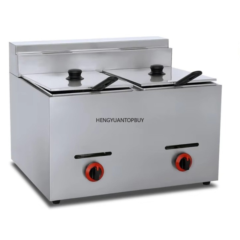 8L Sepetli ve Kapaklı Ticari L - Commercial Gas Deep Fryer Propane incelemesi ve fiyatı